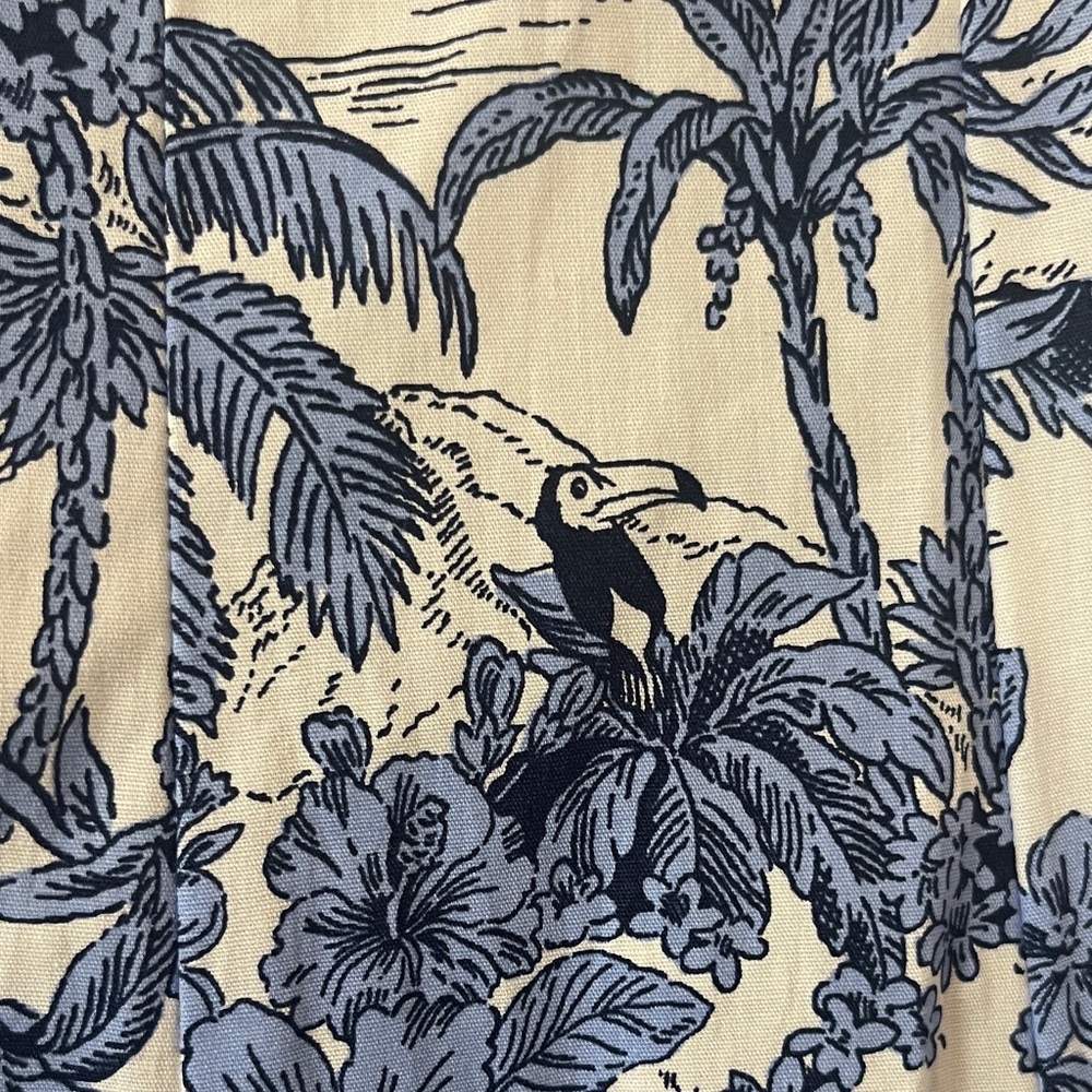 Joie NWOT Tropical Dog Print Dress - Picture 6 of 7